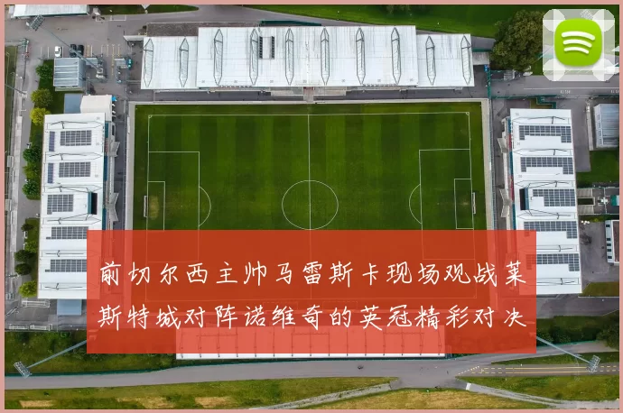 前切尔西主帅马雷斯卡现场观战莱斯特城对阵诺维奇的英冠精彩对决